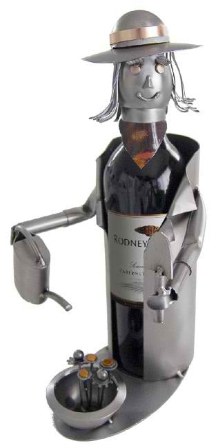 Green Thumb Wine Bottle Holder