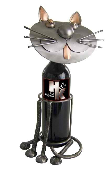 Cat Sitting Wine Bottle Holder