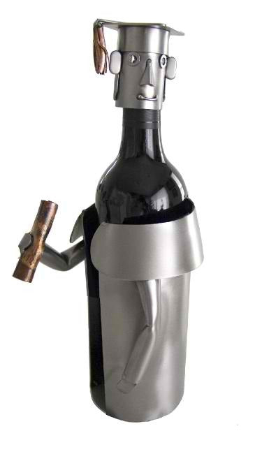 Male Graduate Wine Bottle Holder