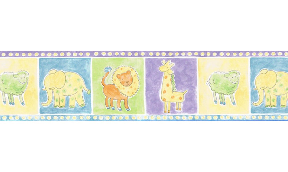 Animals HK13005B Wallpaper Border