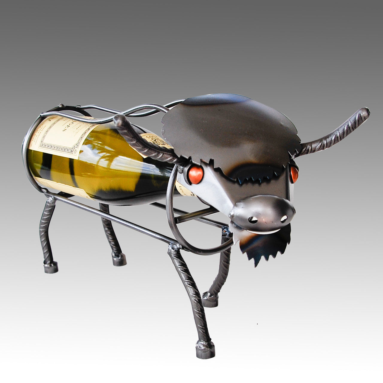 Buffalo Wine Bottle Holder