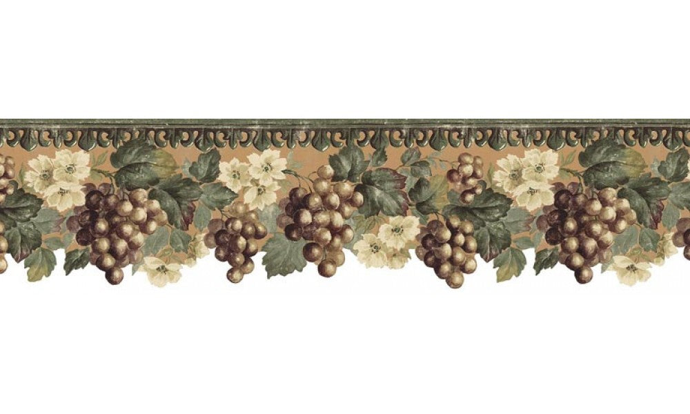 Fruits and Flowers b75736 Wallpaper Border