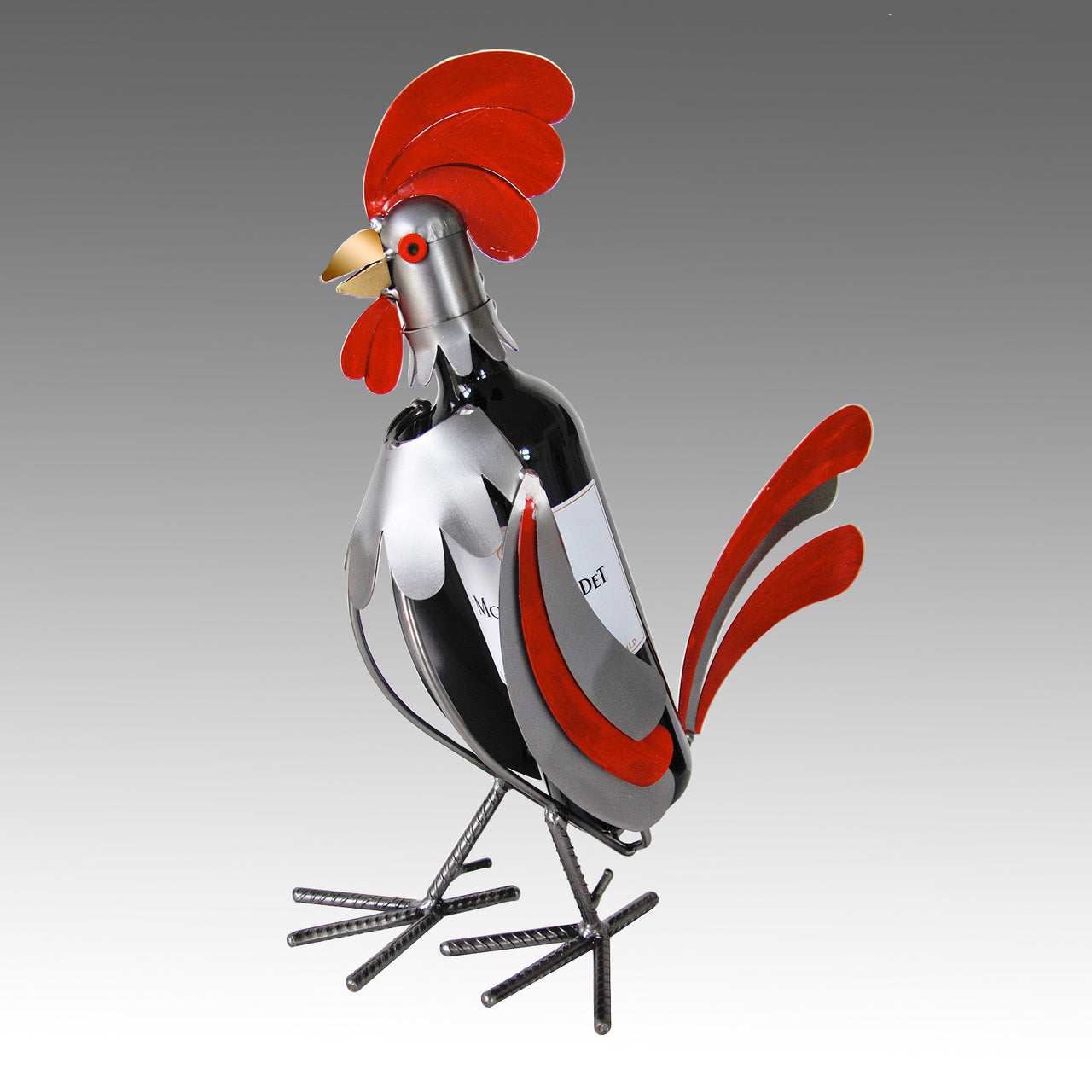 Rooster Wine Bottle Holder