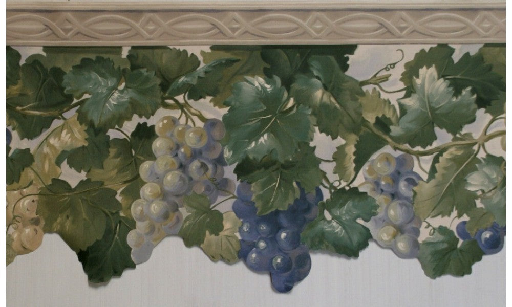 Grapes EDG5032 Wallpaper Border