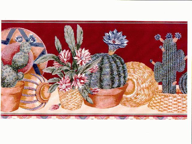 Cactus  151229 Wallpaper Border