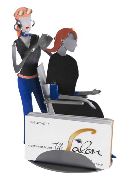 Hair Stylist Business Card Holder