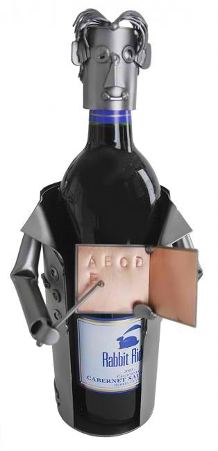 Male Teacher Wine Bottle Holder