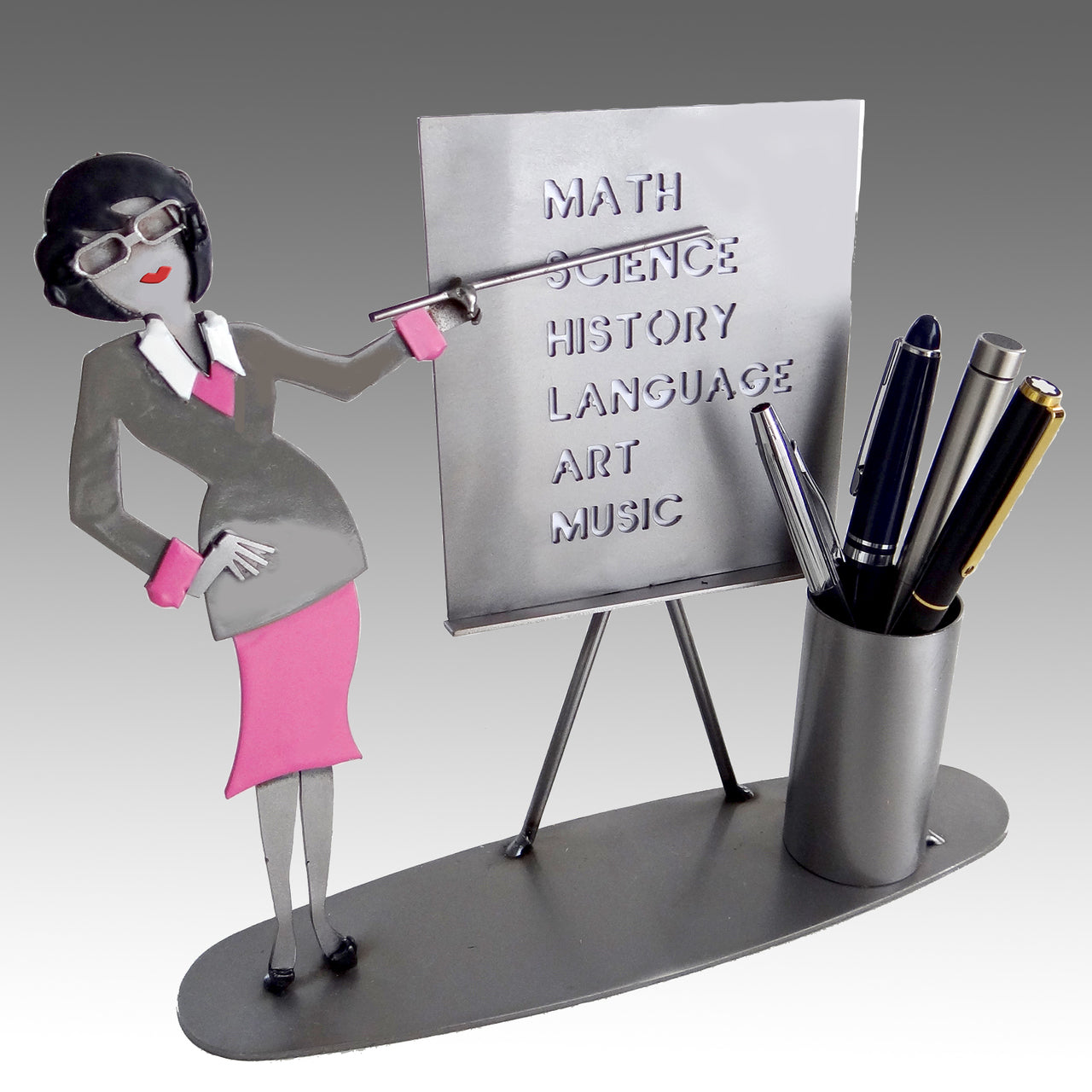 Teacher Female Pen Holder