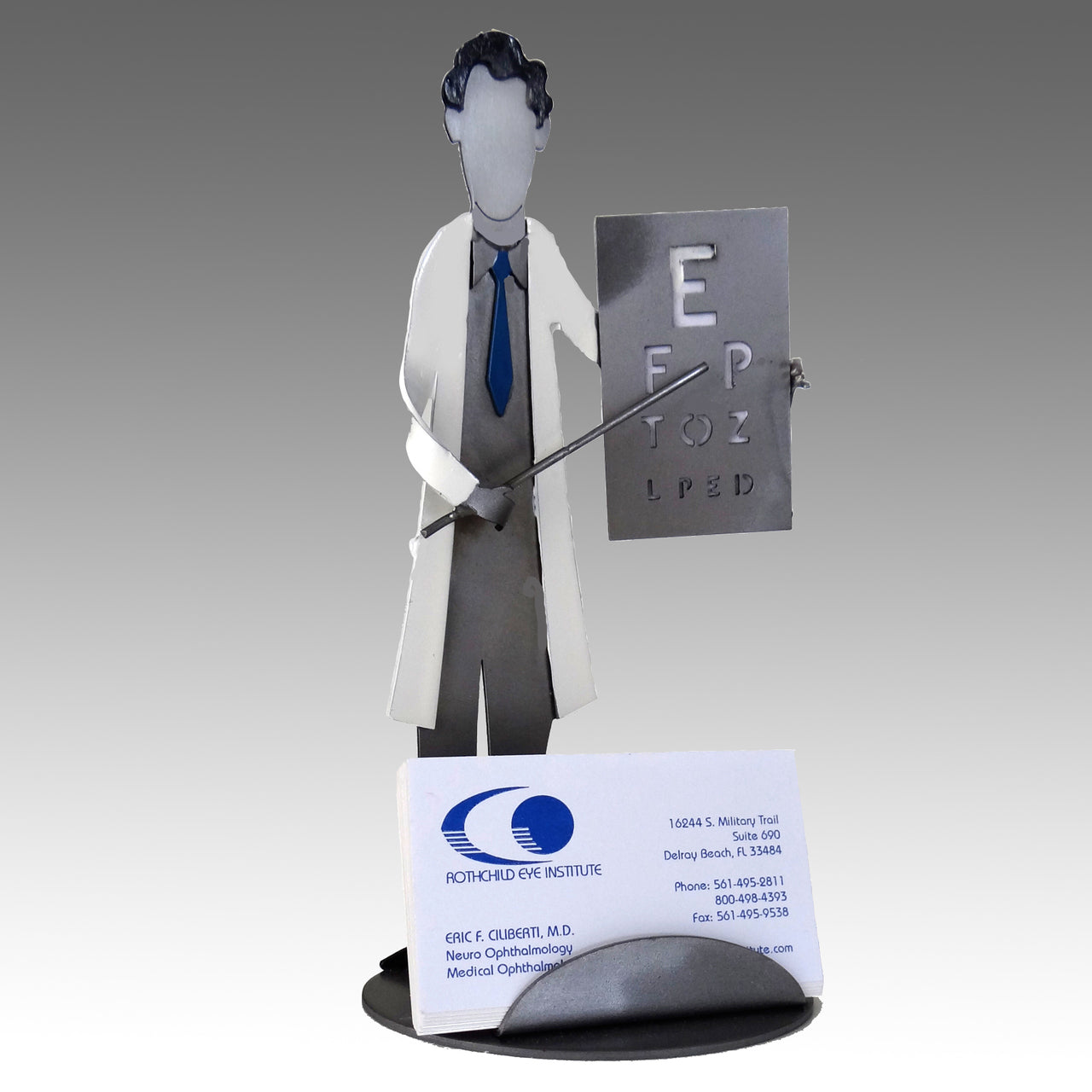 Eye Doctor Business Card Holder