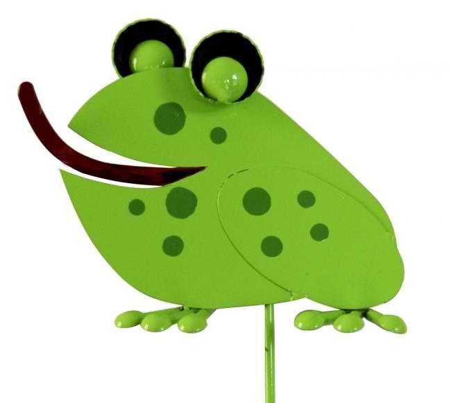 Frog Garden Stake