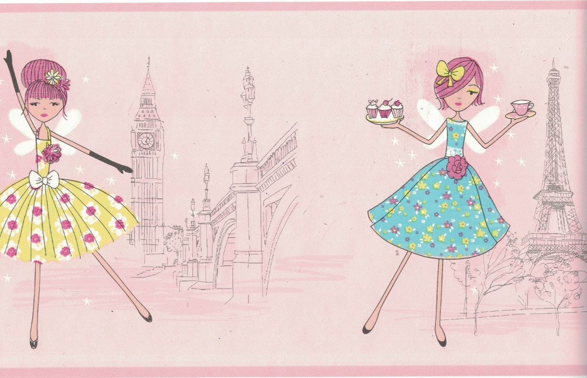 Girls FDB90525 Wallpaper Border