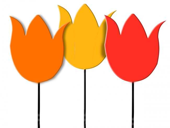 Tulip Garden Stake