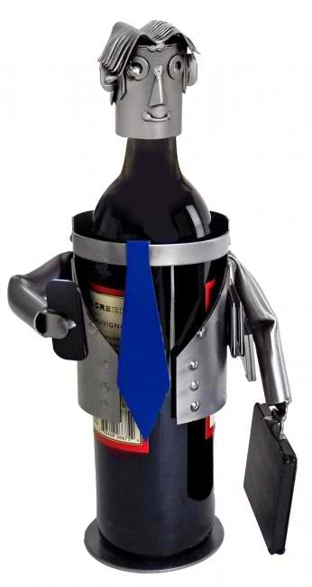 Businessman Wine Bottle Holder