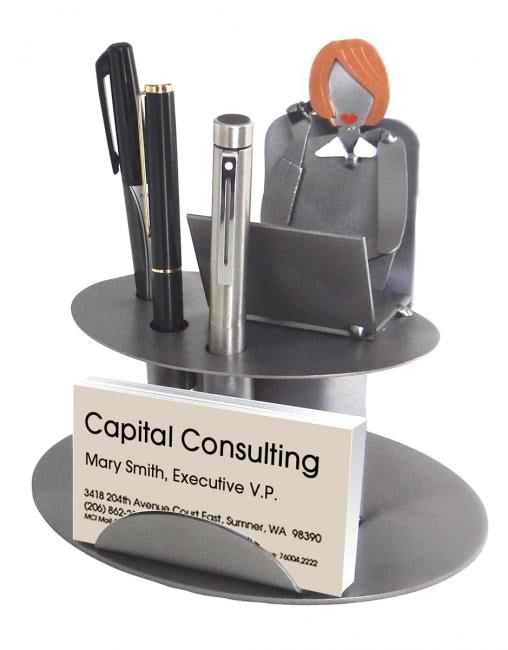 Female Executive Business Card Holder