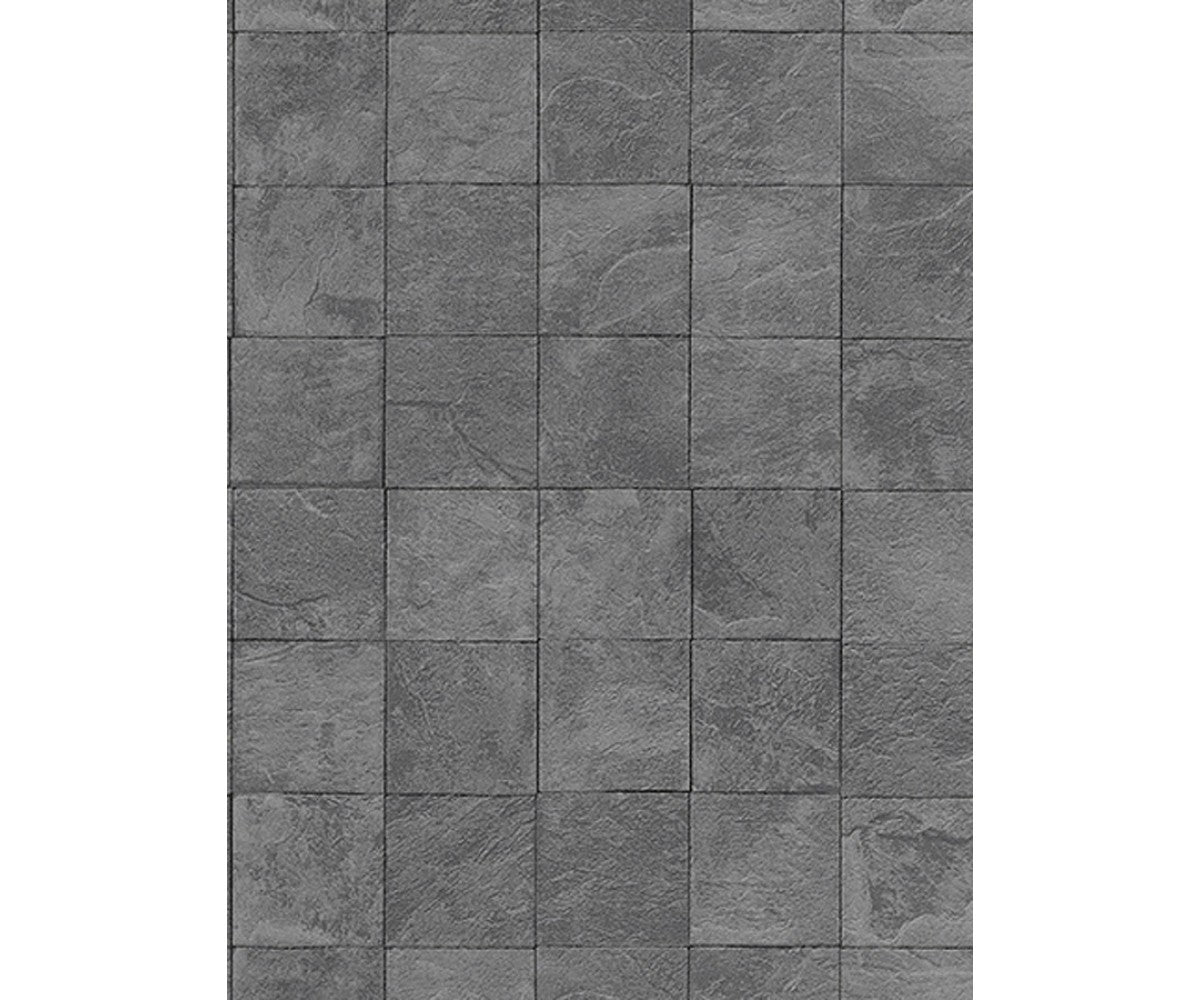 Marble Textured Black 6825-15 Wallpaper