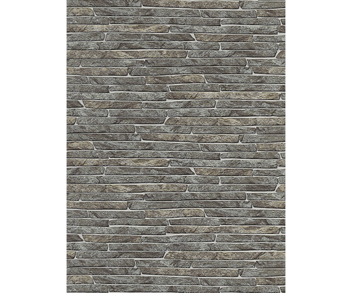 Stone Wall Textured Brown 6828-11 Wallpaper