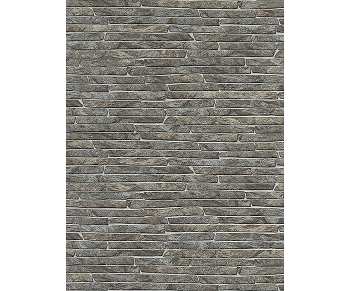 Stone Wall Textured Brown 6828-11 Wallpaper