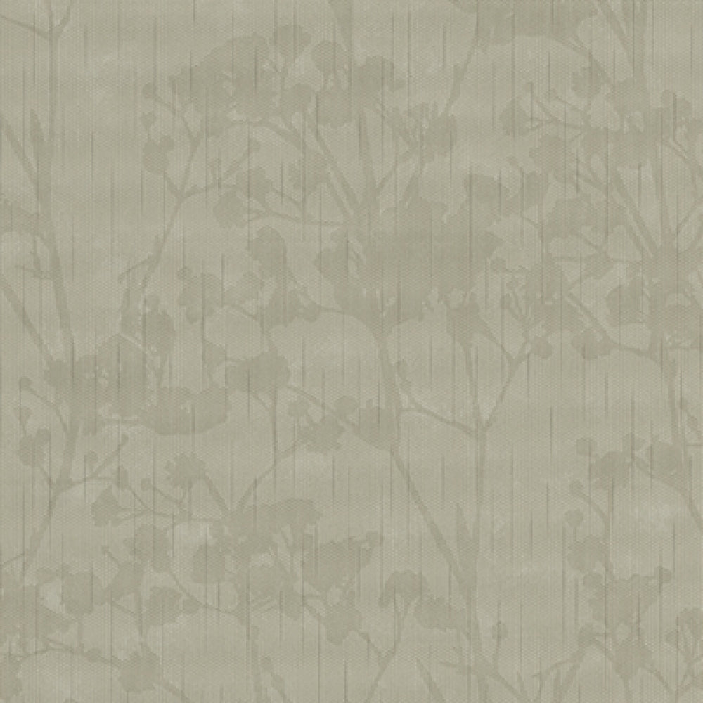 Floral Motifs Textured Brown 6833-37 Wallpaper