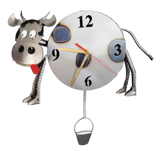 Milk Me Cow Wall Clock