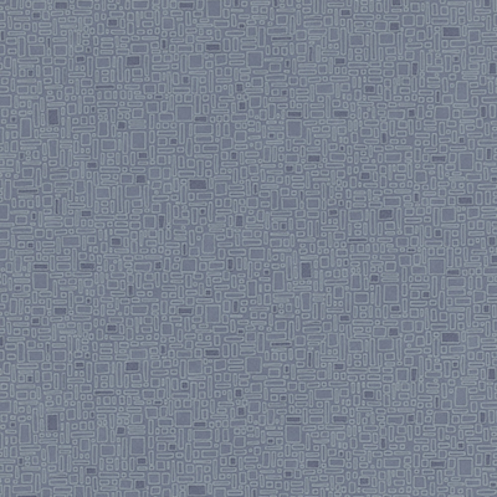 Graphic Geometric Boxes Blue 6834-08 Wallpaper