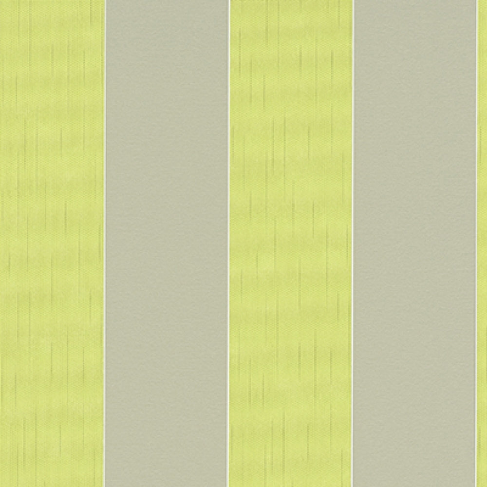 Band Stripes Green Grey 6835-07 Wallpaper
