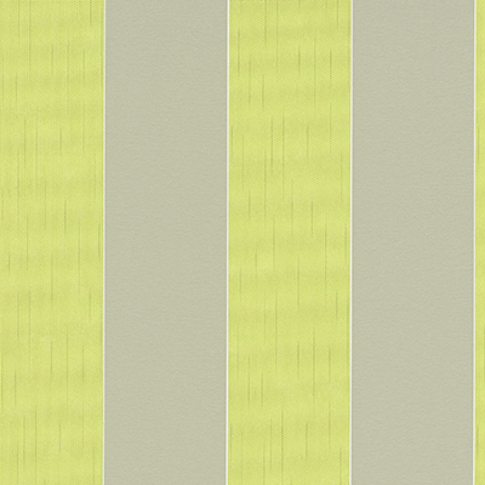 Band Stripes Green Grey 6835-07 Wallpaper