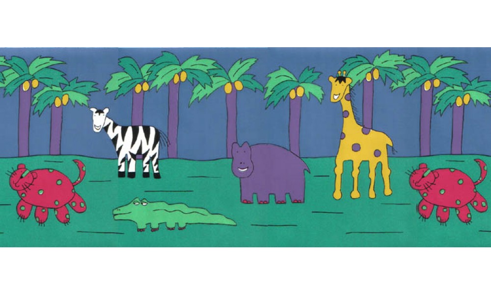 Animals YFB313 Wallpaper Border