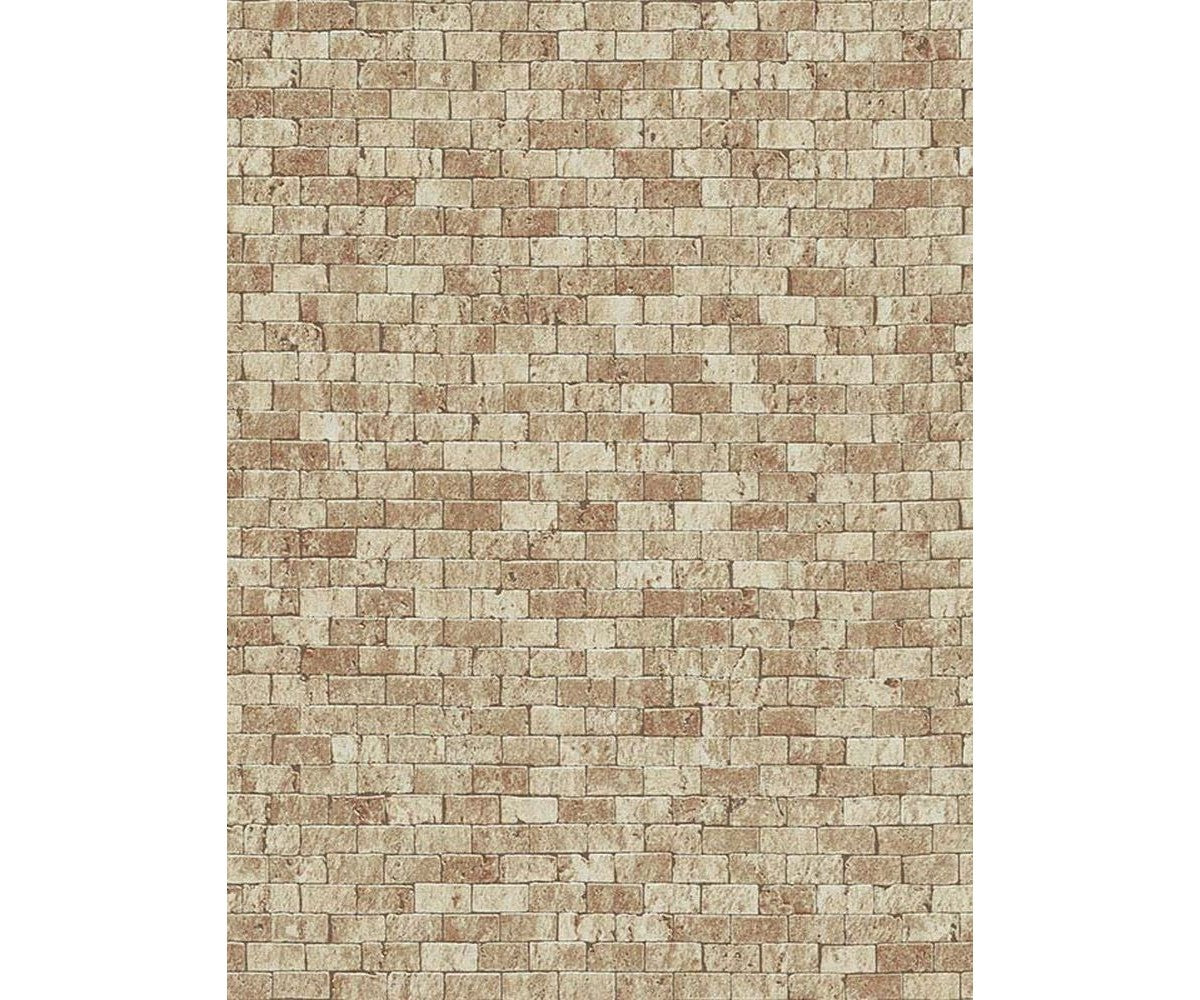 Brown Brix 2 6941-11 Wallpaper