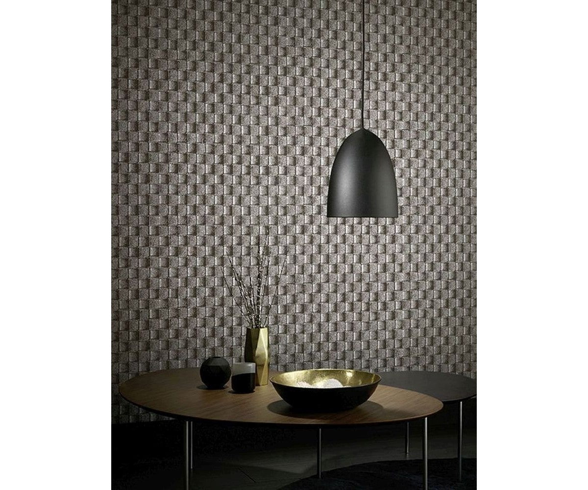 Brown Brix 2 6942-11 Wallpaper