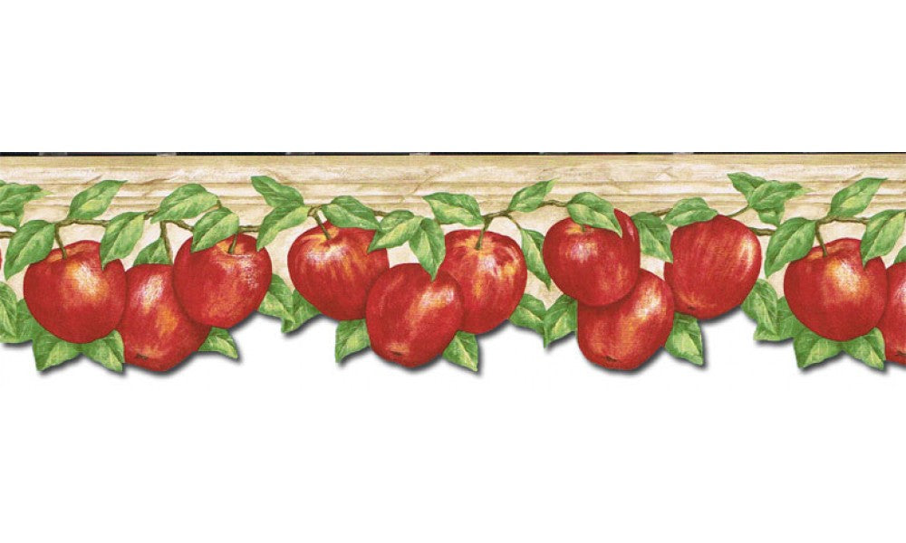 Apple Fruits GS96027DB Wallpaper Border
