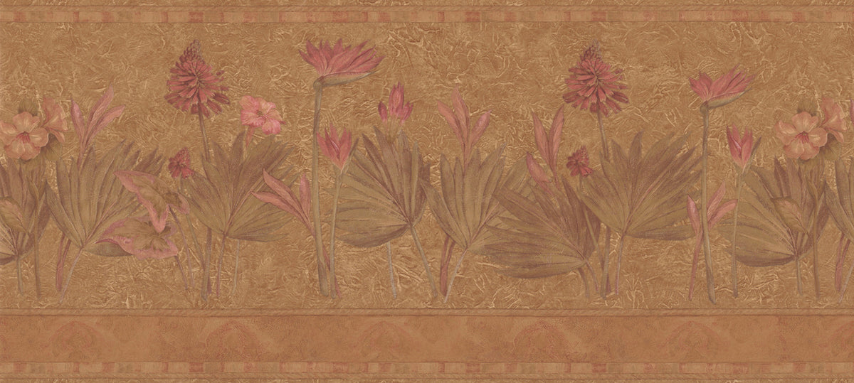 Floral  S5232B Wallpaper Border