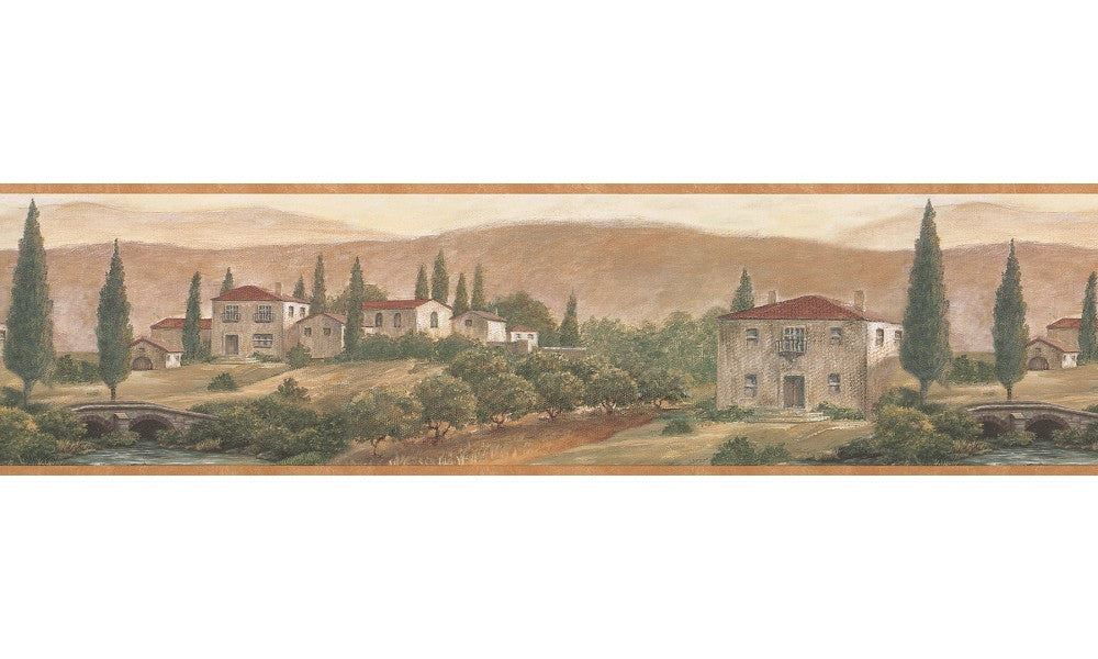 Country  B06858 Wallpaper Border