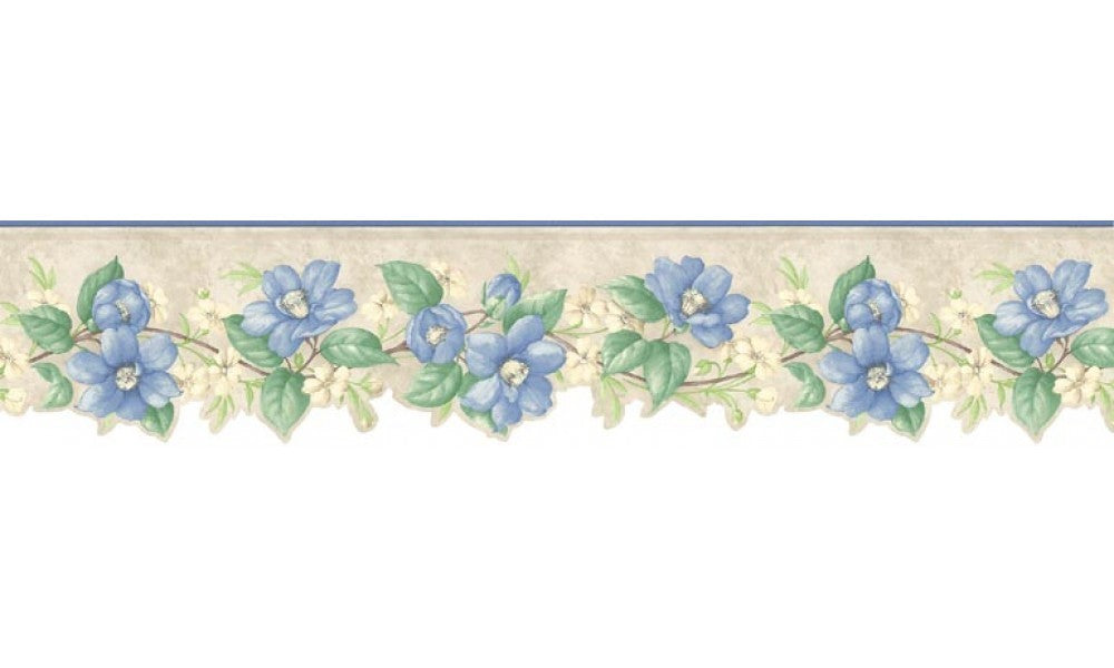 Floral B74953 Wallpaper Border