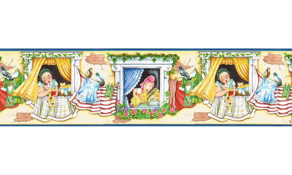 Country KLB8425B Wallpaper Border
