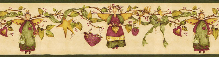 Christmas Angels NC76757 Wallpaper Border