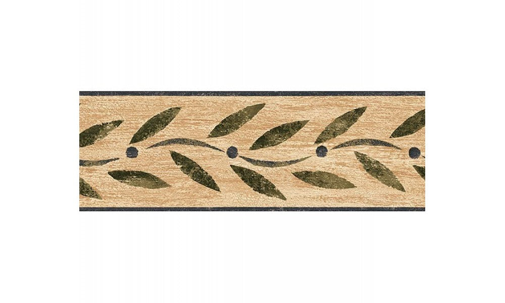 Blue Country Leaf GG54161B Wallpaper Border