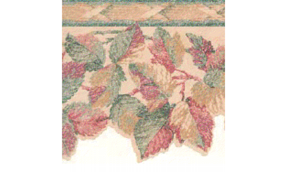 Green Scalloped FK20154 Wallpaper Border