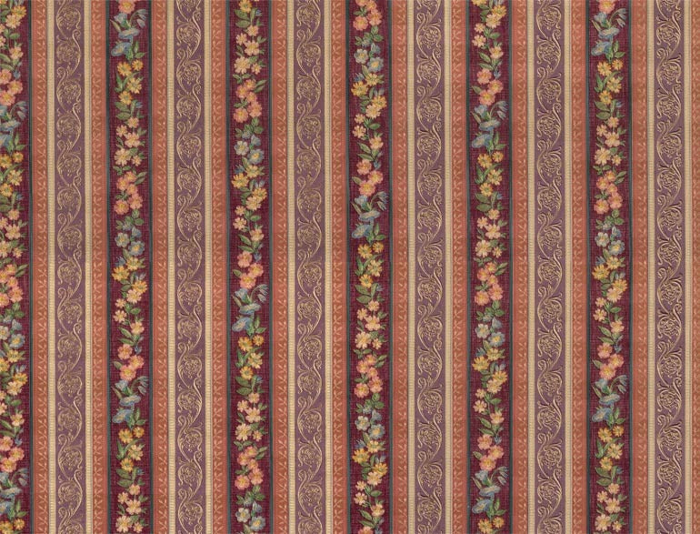 Stripes Flowers 72706 Wallpaper