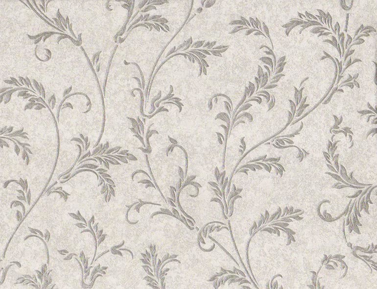 Silver Leaf 72720 Wallpaper