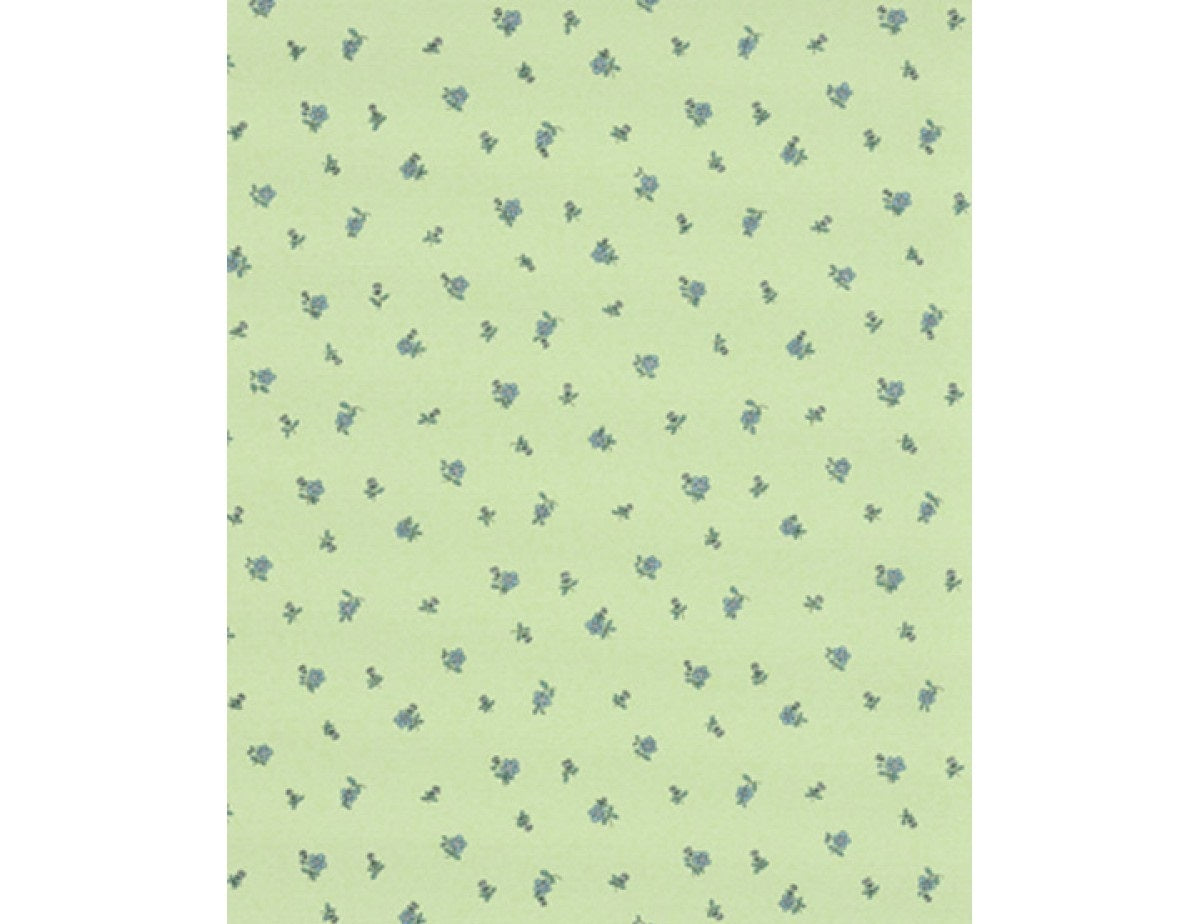 Petite Flowers Green Turquoise 7306-07 Wallpaper