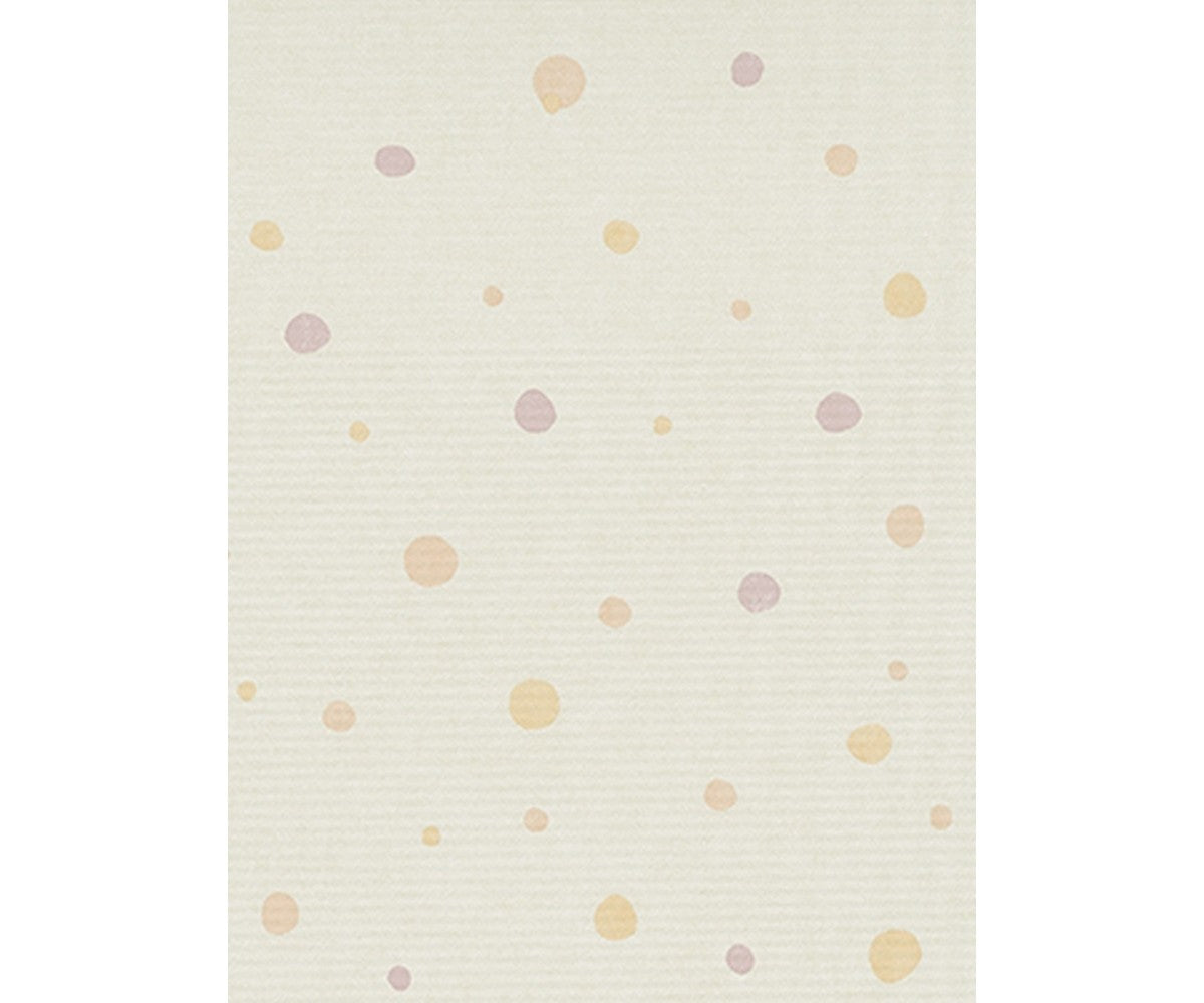 Textured Dots Grey Orange 7325-04 Wallpaper