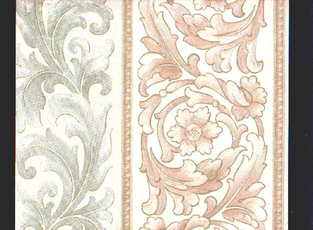 Stripes Scrolls 74762 Wallpaper