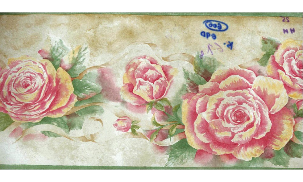 Floral Roses 530923HHB HHB530923 Wallpaper Border