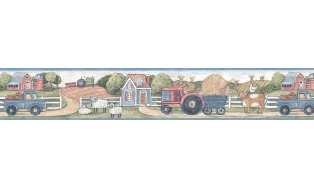 Country SU75927 Wallpaper Border