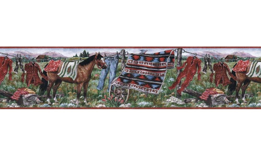 Horses MRL2431 Wallpaper Border