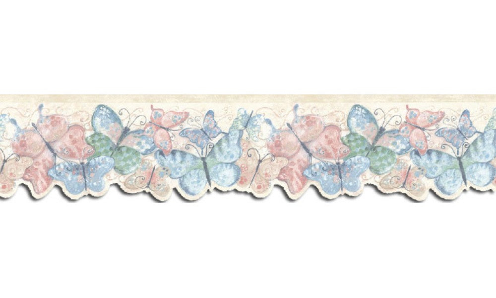 Butterfly SU75928DC Wallpaper Border
