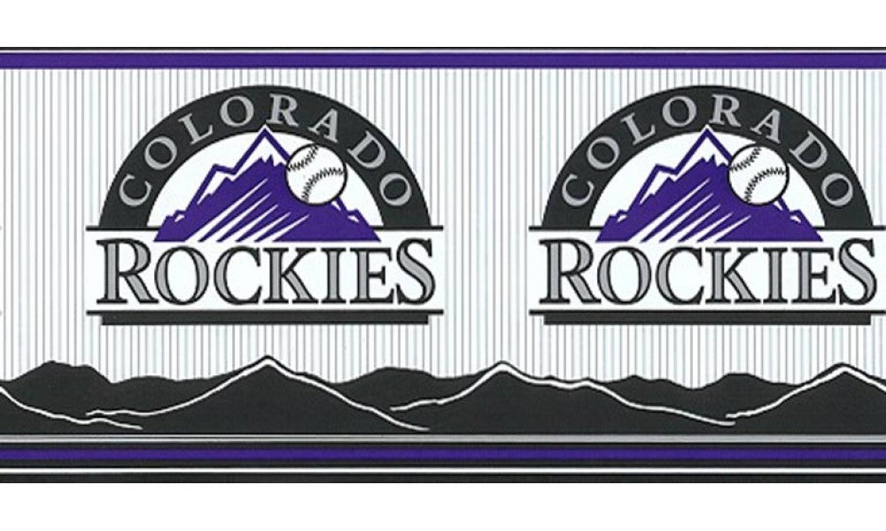 Rockies 594306 Wallpaper Border