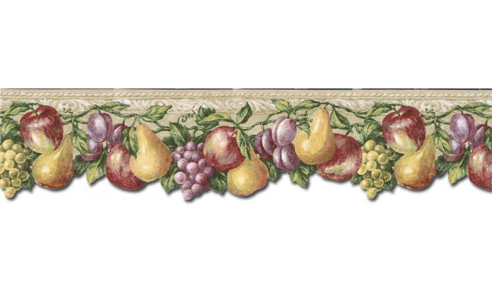 Fruits TH29019DB Wallpaper Border