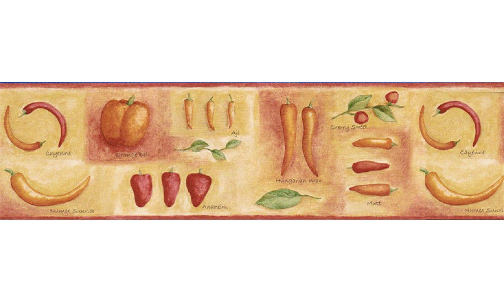 Vegetables GS96014B Wallpaper Border