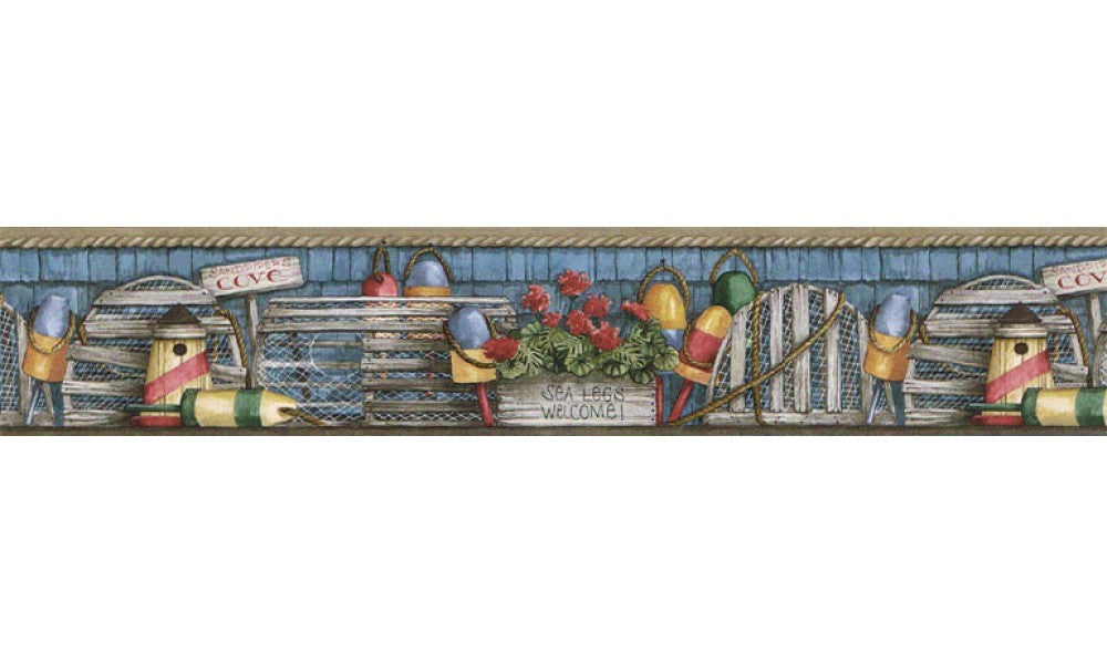 Country ACS59041B Wallpaper Border